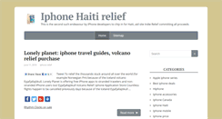 Desktop Screenshot of iphonehaitianrelief.org